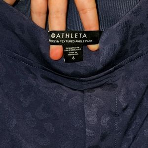 Althea Cheetah Print “Brooklynn Textured Ankle Pant”